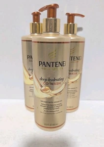 Pantene Gold Sseries Deep Hydrating Co-Wash Infused with Argan Oil Lot of 3 - Picture 1 of 7