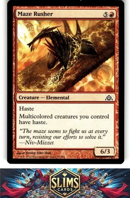 Magic the Gathering MTG Dragon's Maze Maze Rusher #33 Buy 2 Get 1 - Image 1 of 2
