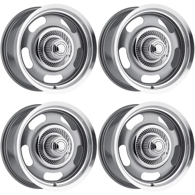 (Set of 4) Staggered Vision Rally 20" 5x4.5"/5x120 +32mm Gunmetal Wheels Rims Foto 1 de 4