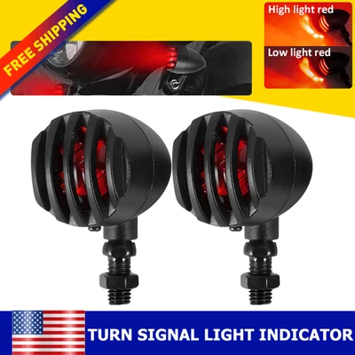 Lámpara de luz intermitente 2 piezas señales de giro rojas para Yamaha YZF R1 R6 R6S MT DRZ400 nueva Foto 1 de 4