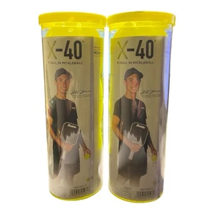 Franklin Sports X-40 Performance Outdoor Pickleballs – USA –2 Packs 3 Balls each - Picture 1 of 2