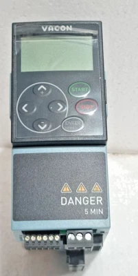 DANFOSS VACON NXL00015-C1N0SSS-AA+DPAP 0.55Kw 0.75 HP AC DRIVE NEW - Image 1 of 4