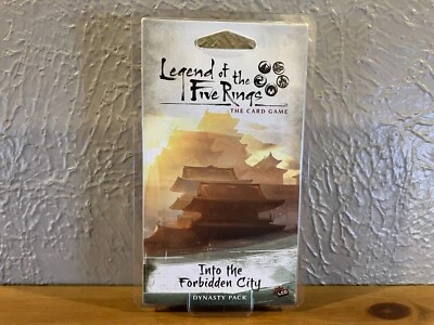 INTO THE FORBIDDEN CITY Dynasty Pack for Legend of the Five Rings The Card Game - Image 1 of 2