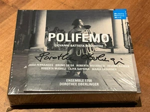 Signed by DOROTHEE OBERLINGER Bononcini Polifemo DHM CD BOX NEW SEALED Signiert - Bild 1 von 2