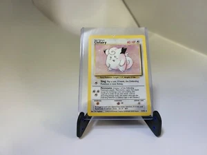Pokémon TCG Clefairy Base Set 5/102 Holo Unlimited Rare ( Has Crease )#N14 - Picture 1 of 18
