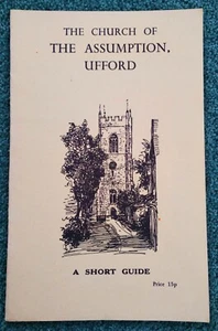 Ufford Kirche Suffolk 1977 Reiseführer Buch mittelalterliche Schrift Cover Foto - Bild 1 von 2