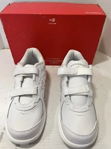 New Balance Women's 577 VW Hook and Loop Shoe, White, 9.5 Read Description - Picture 1 of 12