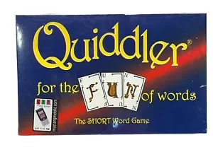 Quiddler Short Word Card Game For The Fun Of Words Vintage 1998 New - Picture 1 of 5