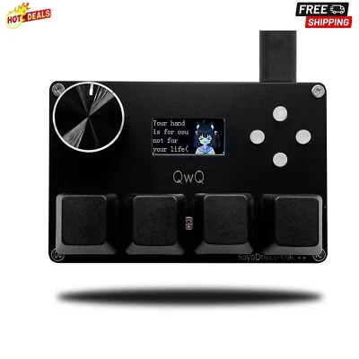 4+4 keys SayoDevice O3C++ OSU Rapid Trigger Hall Magnetic Switches Keyboard - Image 1 of 4