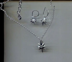 CHRISTOPHER RADKO CHRISTMAS STAR necklace earrings set  - Picture 1 of 1