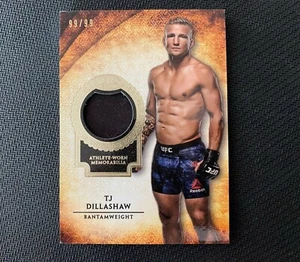 2018 Topps UFC Knockout Tier One Relics #TORTD TJ Dillashaw #99 /99 - Picture 1 of 2