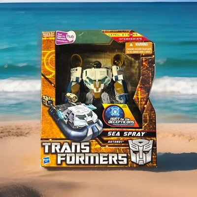 2009 Transformers Hunt for the Decepticons SEA SPRAY Voyager Class RARE - Image 1 of 4
