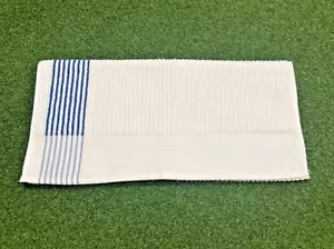 Weiß & blau Streifen Caddy Golf PGA Tour Handtuch 44” x 22” 2 für $24,99 - Bild 1 von 4