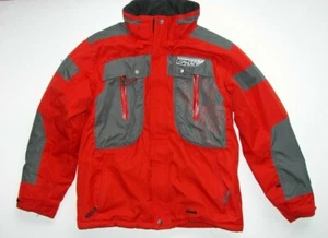 Spyder Ski Jacket Kids 14 Red Gray Coat Child Youth - Picture 1 of 3