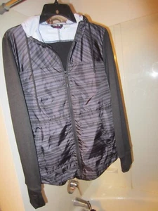 NWT women's long sleeve hooded windbreaker Canyon Creek Womens Size L - Picture 1 of 16