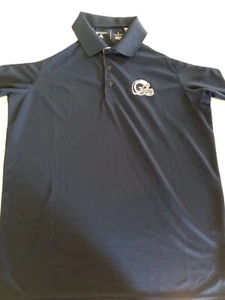 Los Angeles Rams polo shirt short sleeve white shoulders s. Large Antigua brand - Picture 1 of 3