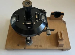 Rare 40's German Theodolite Metrological Base - Incomplete Some Damage READ Cond - Picture 1 of 20