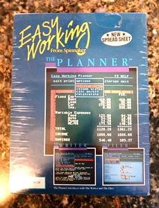 Easy Working  Spinnaker The Planner - Commodore 64/128 - NEW / SEALED - Bild 1 von 2