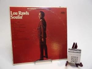 Lou Rawls Soulin vinyl record [Vinyl] Free Shipping Capital Records  - Imagen 1 de 5
