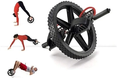 Ruedas Abdominales Profesional Fitness Pedal de Pie Doble Propósito Rodillo de Ejercicio... Foto 1 de 2