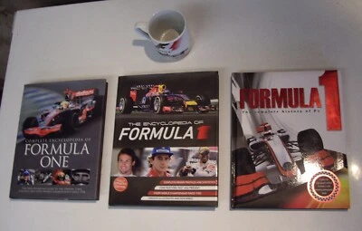 Complete Encyclopedia Of Formula 1 First Edition & Updated Ed. & 3rd Ed. F1 Cup  - Image 1 of 4