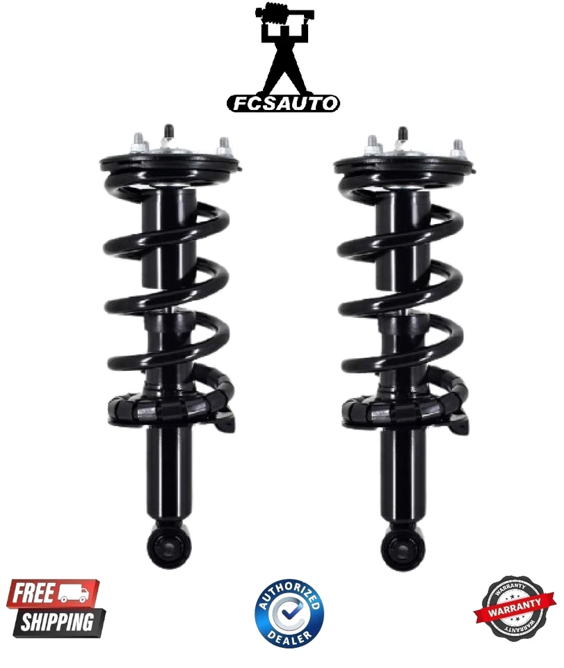 Puntal de suspensión delantero L/R y resorte helicoidal FCS 1345968 para Infiniti QX80 14-22 Foto 1 de 1