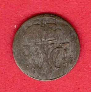 Prussia Schilling 1658 F. Wilhelm Konigsberg Kaliningrad Germany Russia 1228 - Picture 1 of 2