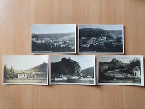 AK 5x Teplitz Schönau Ruine Schreckenstein Dampfer Bilin Raiza bei Tyssa  - Picture 1 of 2