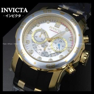 INVICTA Pro Diver 6985 Silver Gold Black Ottime condizioni con scatola ed... - Foto 1 di 10