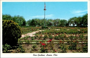 ROSE GARDENS Lakeview Park LORAIN, Ohio OH Postcard - Picture 1 of 2