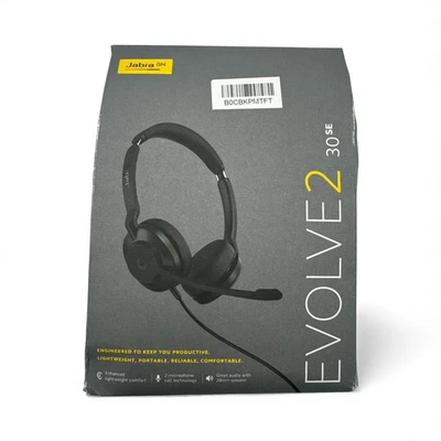 Jabra Evolve2 30 SE USB-C Headset Stereo Neu • Office • MwSt ausweisbar - Bild 1 von 4