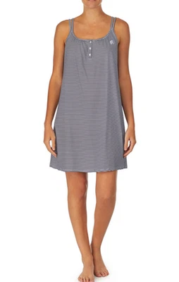 Lauren Ralph Lauren Cotton Knit Double-Strap Nightgown MSRP $49 - Image 1 of 4