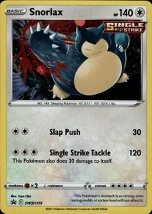 Snorlax - SWSH119 Promo SWSH: Sword & Shield Promo Cards SWSH119 NM - Picture 1 of 2