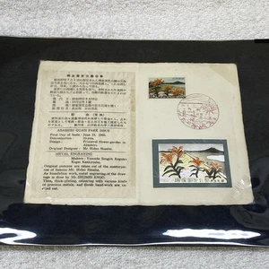 Francobollo speciale 15 giugno 1960-cartella di presentazione con INCISIONE METALLO- - Foto 1 di 3