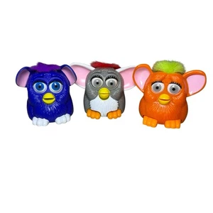 Lote de 3 juguetes vintage 1998 McDonald’s Furby Tiger Electronics Happy Meal Hasbro - Imagen 1 de 12