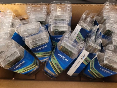 Crucial 8GB (2x4GB) PC3L-12800 DDR3L 1600MHz CL11 Dsktp RAM Memory NEW! - Image 1 of 4