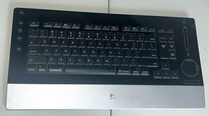 Logitech DiNovo Edge Wireless Keyboard Y-RAY81 Works No Charging Station - Picture 1 of 8