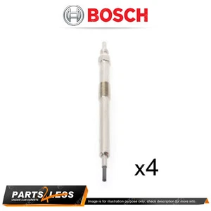4 x Bosch Glow Plugs 0250603001 - Sheathed-Element Duraspeed Length 163mm - Picture 1 of 2