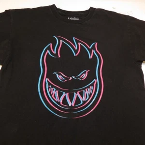 SPITFIRE BIGHEAD FIRE DEVIL SKATE SKATER TEE T SHIRT Mens M Streetwear - Picture 1 of 4
