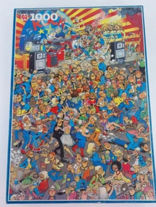 Jan van Haasteren Rock Around the Clock Puzzle 1000 Pieces Jumbo Vintage - Bild 1 von 11