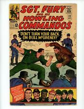 Sgt Fury #22 Comic Book 1965 VG+ Stan Lee Marvel Furys