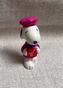 Figura de San Valentín Peanuts Snoopy PVC Whitman's Candy - Imagen 1 de 7