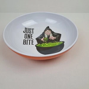 Disney Parks Halloween Candy Bowl Snow White Evil Queen Witch Just One Bite 12" - Picture 1 of 13