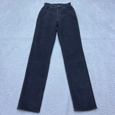 Pantalones de mezclilla Lee de pana de colección para mujer 5 23x33 hechos en EE. UU. pierna recta 5 bolsillos Foto 1 de 4