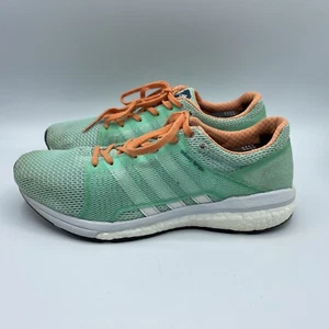 Adidas Adizero Tempo Sneakers Shoes Women's Size 8 Green Boost Running Casual - Picture 1 of 11