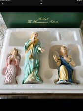 1991 Lenox Renaissance Christmas Nativity Angels In Adoration w/ Original Box
