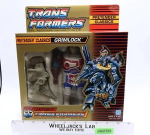 Pretender Grimlock W/BOX & INSERT 100% Complete 1989 G1 Transformers - Picture 1 of 7