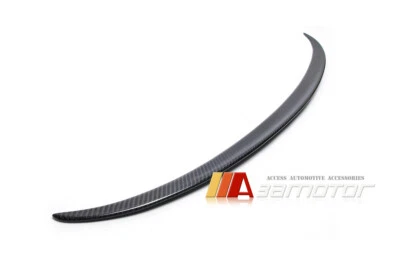 Carbon Fiber OE Style Trunk Rear Spoiler Wing fits BMW F10 5-Series Sedan & M5 Foto 1 de 3