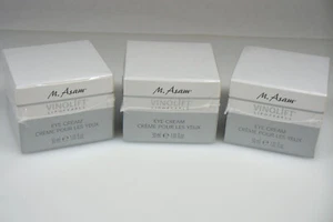 Qty3 M. ASAM VINOLIFT LIPOPEARLS EYE CREAM lot 1.01 fl oz (30ml) each SEALED - Picture 1 of 2