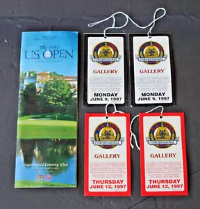 Lot of 5 1997 US OPEN items , Congressional Country Club - Picture 1 of 2
